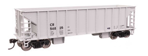 Walthers Mainline ~ HO Scale ~ 41' Ballast Hopper ~ Conrail #56825 ~ 910-57016
