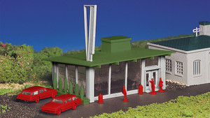 Bachmann ~ HO Scale ~ Plasticville ~ Coffee Shop ~ 45102