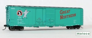 Moloco ~ HO Scale ~ St. Cloud built 50' XM Combo 14-0 Boxcar ~ Great Northern #36539 ~ 70531