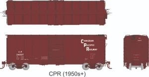 Rapido ~ HO Scale ~ AAR 40' Boxcar ~ Canadian Pacific #222293 ~ 1011016A