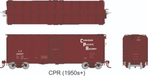 Rapido ~ HO Scale ~ AAR 40' Boxcar ~ Canadian Pacific #249507 ~ 1011016A