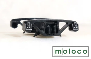 Moloco ~ HO Scale ~ 70 Ton Barber S-2-A FB Trucks Sideframes, Brake Units & Screws / Washers ~ 3 Pairs ~ TRK6
