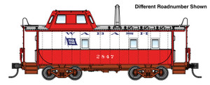 WalthersProto ~ HO Scale ~ Wabash Streamlined Caboose ~ Wabash #2854 ~ 920-103625