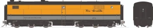 Rapido ~ HO Scale ~ PB Steam Heater Car with Alco Trucks ~ Denver & Rio Grande Western #253 ~ DC/DCC Sound Installed ~ 1136001