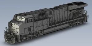 Broadway Limited ~ HO Scale ~ GE ES44AC ~ Canadian National #2026 ("Air Force One" America250 Series) ~ DCC Sound & Smoke ~ 10824