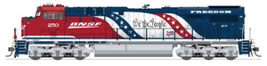 Broadway Limited ~ HO Scale ~ GE ES44AC ~ BNSF #1776 (America250 Series) ~ DC Version ~ 10819