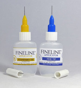 Fineline Applicator ~ 24-Pack ~ 12 each 18/20 Gauge Applicators ~ 1.25oz Bottles ~ 2232CB
