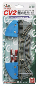 Kato ~ N Scale ~ UniTrack CV2 Compact Multi-Purpose Turnout Set ~ 20-891 ~ OPEN BOX
