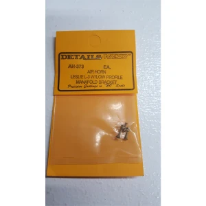 Details West ~ HO Scale ~ Leslie Air Horns ~ L-3 (Low-Profile Manifold Bracket) ~ 373