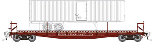 Rapido ~ HO Scale ~ 50' Trailer on Flatcar with Trailer ~ Pennsylvania #475303 ~ 138016