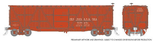 Rapido ~ HO Scale ~ PRR X23 Boxcar ~ Pennsylvania #538265 ~ 177004A