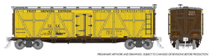 Rapido ~ HO Scale ~ FGE R7 Reefer ~ Fruit Growers Express #46346 ~ 177203A