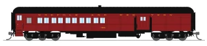 Broadway Limited ~ N Scale ~ Coach-Baggage Combine ~ Norfolk & Western #1506 ~ 10799