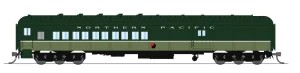 Broadway Limited ~ N Scale ~ Coach-Baggage Combine ~ Northern Pacific #1195 ~ 10800