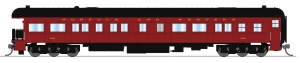Broadway Limited ~ N Scale ~ Heavyweight Business Car ~ Norfolk & Western #200 ~ 10775