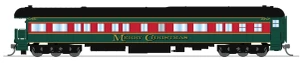 Broadway Limited ~ N Scale ~ Heavyweight Business Car ~ Merry Christmas ~ 10780
