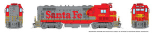 Rapido ~ HO Scale ~ CF7 with Square Cab ~ Santa Fe #2598 (Warbonnet) ~ DCC Sound ~ 1017501