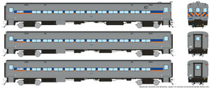 Rapido ~ HO Scale ~ Comet II Commuter Cars ~ MARC Set #1 ~ 1084010