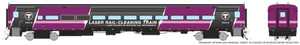Rapido ~ HO Scale ~ Comet II Commuter Coach ~ MBTA #253 (Laser Train) ~ 1084022