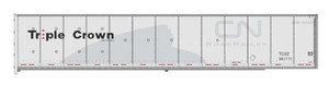 Bowser ~ HO Scale ~ RoadRailer 53' Trailer ~ TCSZ #361153 (Ex-CN) ~ 44201