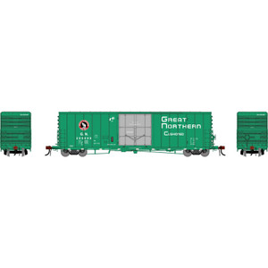 Athearn Genesis ~ HO Scale ~ 50' PC&F Box Car with Plug Door ~ Great Northern #200099 ~ 3472