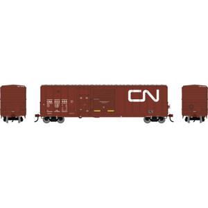 Athearn ~ HO Scale ~ 50' FMC 5277 Combo Door Box Car ~ Canadian National #553466 ~ 3867
