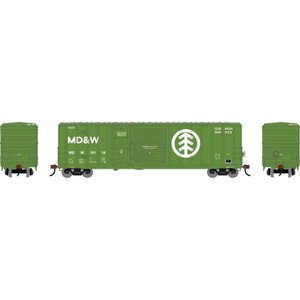 Athearn ~ HO Scale ~ 50' FMC 5277 Combo Door Box Car ~ Minnesota, Dakota & Western #10116 ~ 3868