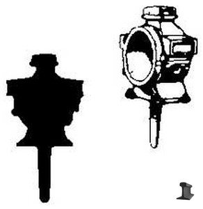 Cal Scale ~ HO Scale ~ Steam Loco Headlight ~ Lima Arc ~ 204