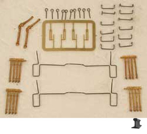 Cal Scale ~ HO Scale ~ Detail Kit for Athearn SW1500, SW1000 ~ 525