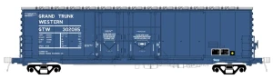 Moloco ~ HO Scale ~ EP 50' RBL Boxcar ~ Grand Trunk Western #302084 ~ RES68106