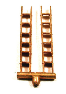 Cal Scale ~ HO Scale ~ Engine Ladders ~ Brass ~ 598