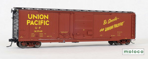 Moloco ~ HO Scale ~ Omaha 50' Combo Door Boxcar BC-50-5 Be Specific 1959 ~ Union Pacific UP #163887 ~ 75051