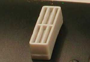 Cal Scale ~ HO Scale ~ Oval Diesel Exhaust Stack ~ 2 Pieces ~ 647