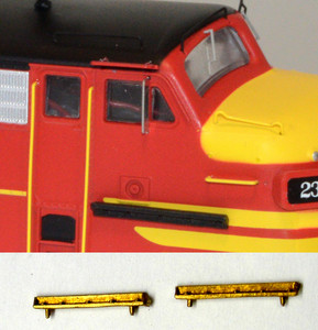 Cal Scale ~ HO Scale ~ F Unit Cab Nose Walk ~ 2 Pieces ~ 680