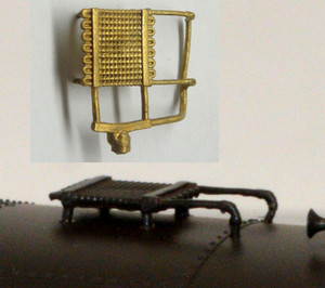 Cal Scale ~ HO Scale ~ F Unit Roof Mount Radiator ~ 684