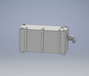 Cal Scale ~ HO Scale ~ Signal Box Large 3 Strap ~ 691