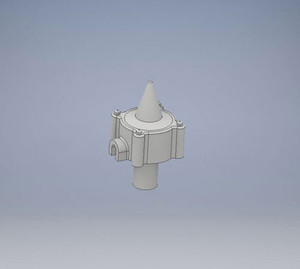 Cal Scale ~ HO Scale ~ SP Whip Antenna Base ~ 708