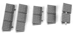 Cal Scale ~ HO Scale ~ Air Filter Assortment ~ 751