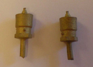 Cal Scale ~ G Scale ~ Pop Valves ~ Closed ~ 2 Pieces ~ 4016