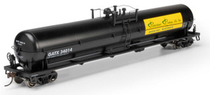 Athearn ~ HO Scale ~ 62' Tank Car ~ GATX #34014 ~ 2213
