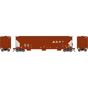 Athearn ~ HO Scale ~ FMC 4700 Covered Hopper ~ BNSF #436235 ~ 2482