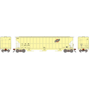 Athearn ~ HO Scale ~ FMC 4700 Covered Hopper ~ Chicago & North Western CNW #178909 ~ Primed For Grime ~ 2486