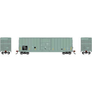 Athearn Roundhouse ~ HO Scale ~ 50' Exterior Post High Cube Plug Door Box Car ~ St. Lawrence and Atlantic Railroad SLR #3015 ~ 2083