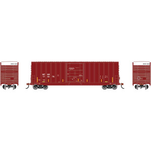 Athearn Roundhouse ~ HO Scale ~ 50' Exterior Post High Cube Plug Door Box Car ~ Mississippi Tennessee Railroad MTNR #175576 ~ 2087