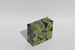 Jacksonville Terminal Company ~ N Scale ~ APMU ~ MILITARY CAMO ~ 20' Containers ~ 205390