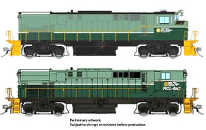 Rapido ~ HO Scale ~ M420 ~ British Columbia Railway BCOL #644 & #683 ~ DCC Sound ~ 33525