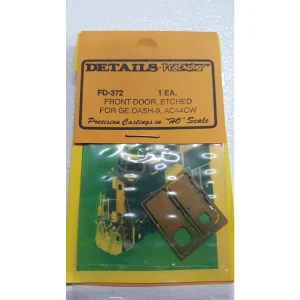 Details West ~ HO Scale ~ Etched Front Door ~ 372
