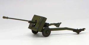 Trident Miniatures ~ HO Scale ~ British Army Anti-Tank Guns ~ Ordnance QF 17-Pounder Anti-Tank Gun ~ Resin Kit ~ 729-87242