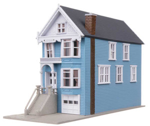 Walthers Trainline ~ N Scale ~ Painted Lady House Victorian House ~ 931-1053