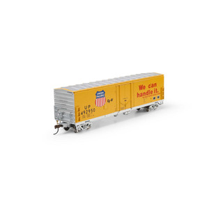 Athearn ~ HO Scale ~ 50' Youngstown Plug Door Box Car ~ Union Pacific UP #492950 ~ 2054